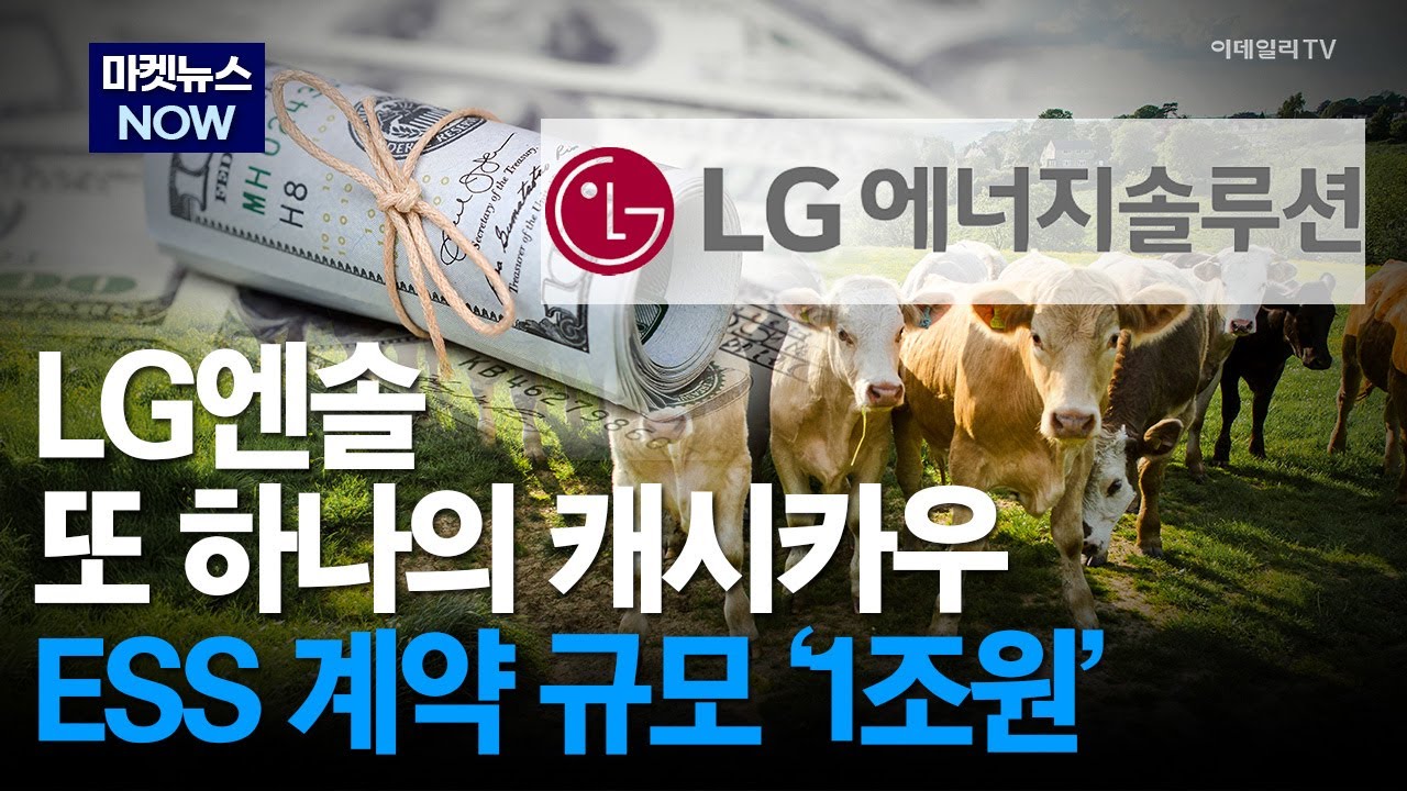[마켓뉴스NOW] LG엔솔, 또 하나의 캐시카우! ESS 계약 규모 &lsquo;1조원&rsquo; #LG에너지솔루션 #한화솔루션 | Market Now 2 (20260204)