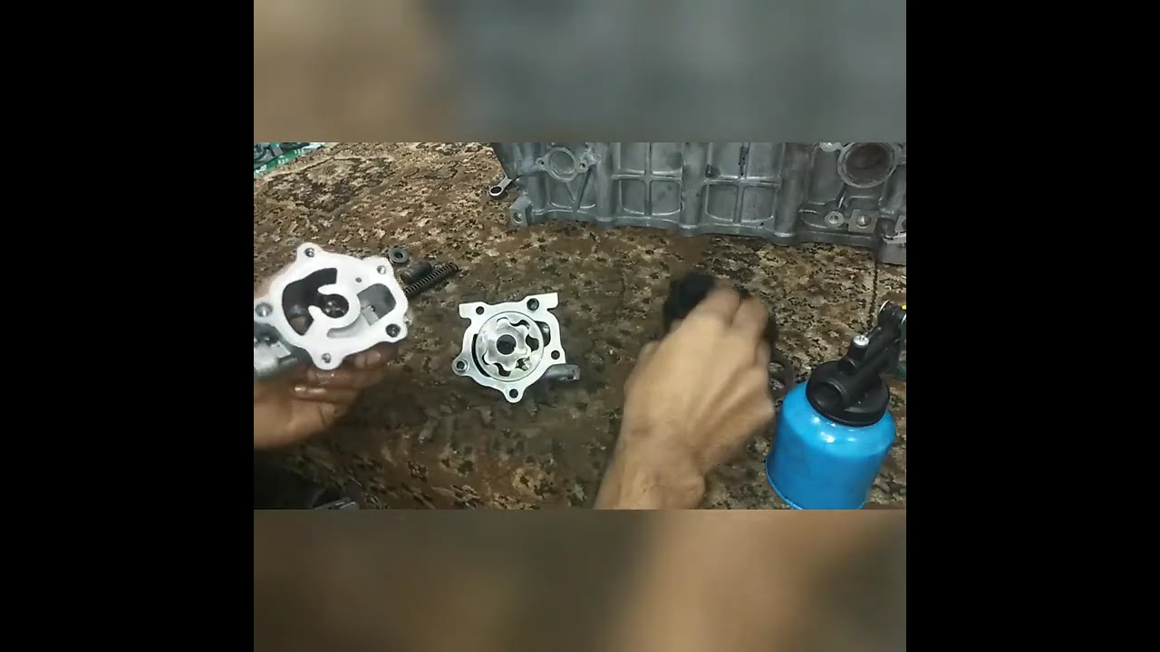 Car engine oil pump re setting Suzuki Grand vitara J20a