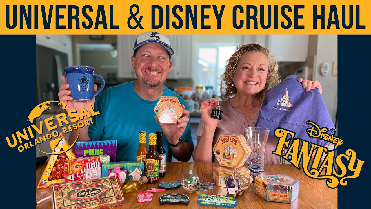 Universal Orlando & Disney Fantasy Haul | Giveaway! | When Is Our Next Cruise?