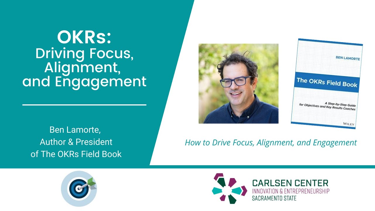 OKRs: Driving Focus, Alignment, and Engagement with Ben Lamorte - Summer Startup Series