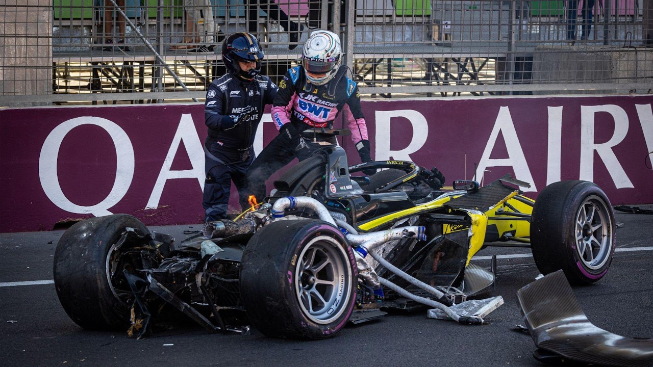 Formula 2 2024 Crash Compilation part 2 - Motorsport Crash Compilation