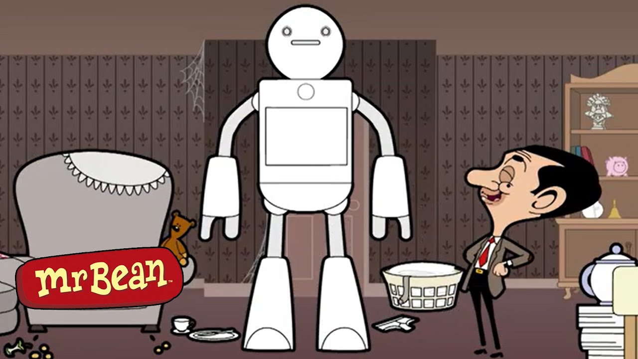 The Robot | Mr Bean And Teddy Cartoons