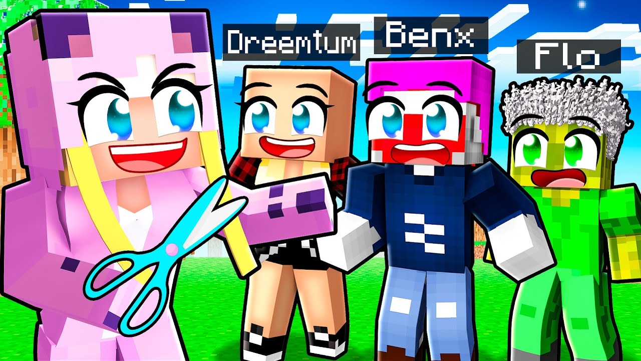 Ich SCHOCKIERE meine FREUNDE mit neuen FRISUREN! 🌸 Minecraft FREUNDE 3