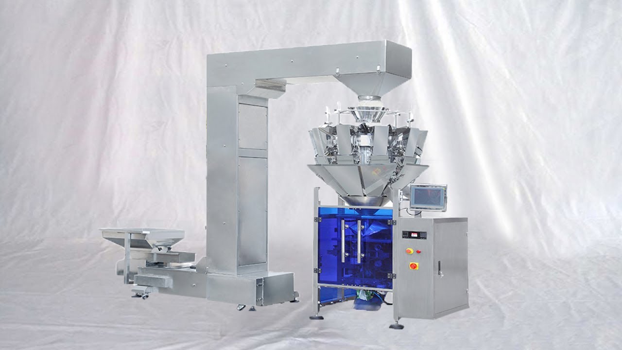 How to install multi heads weighing system for big bags granules VFFS packing machinery from A to Z