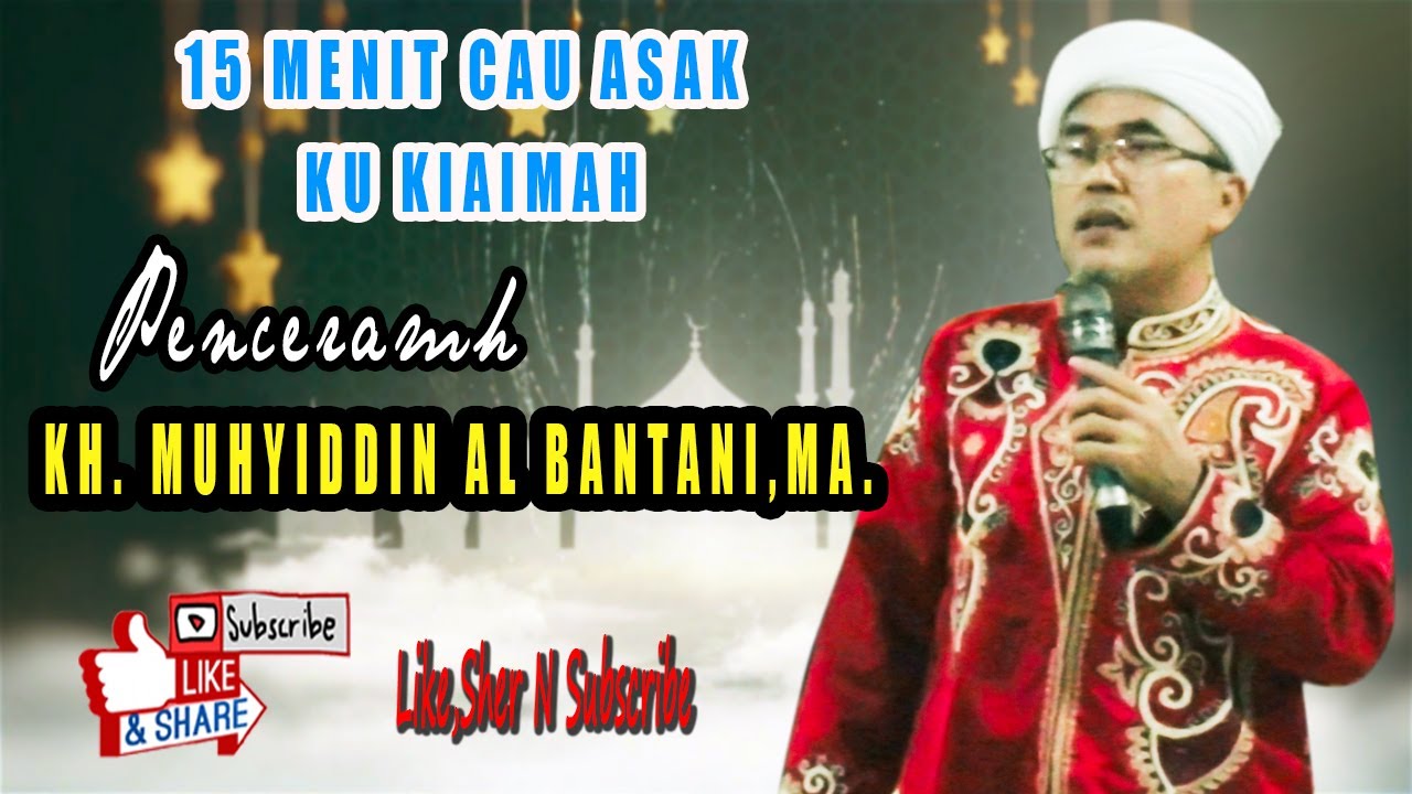 KH. MUHYIDDIN AL BANTANI,MA.