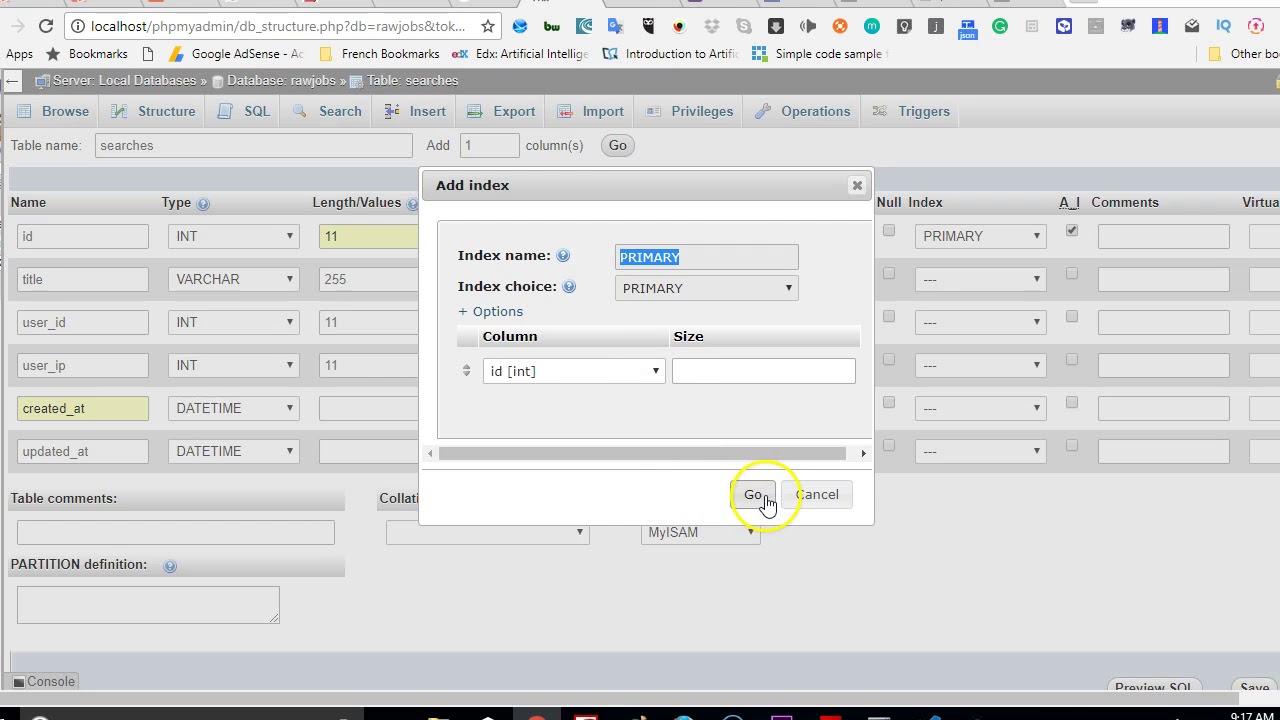 Web Development Tutorial   recruitment portal   45   create skills model