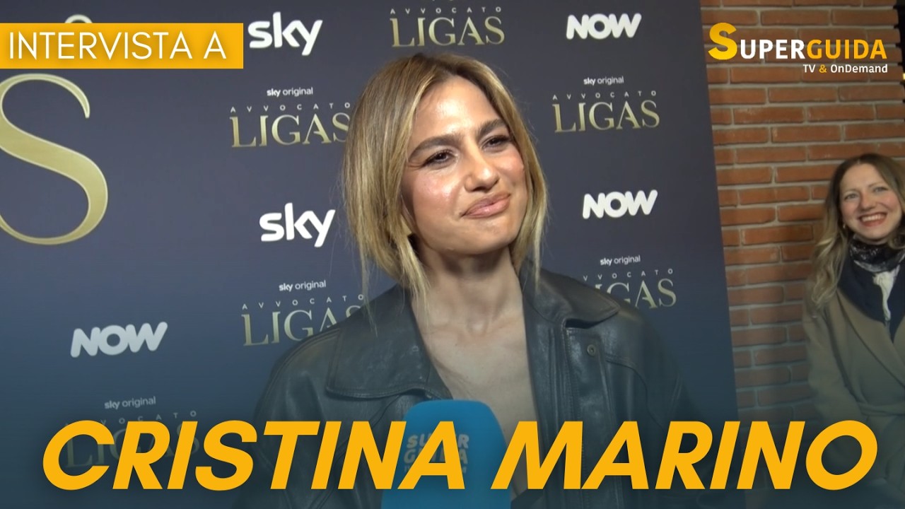 CRISTINA MARINO protagonista in Avvocato Ligas assieme a suo marito Luca Argentero: intervista