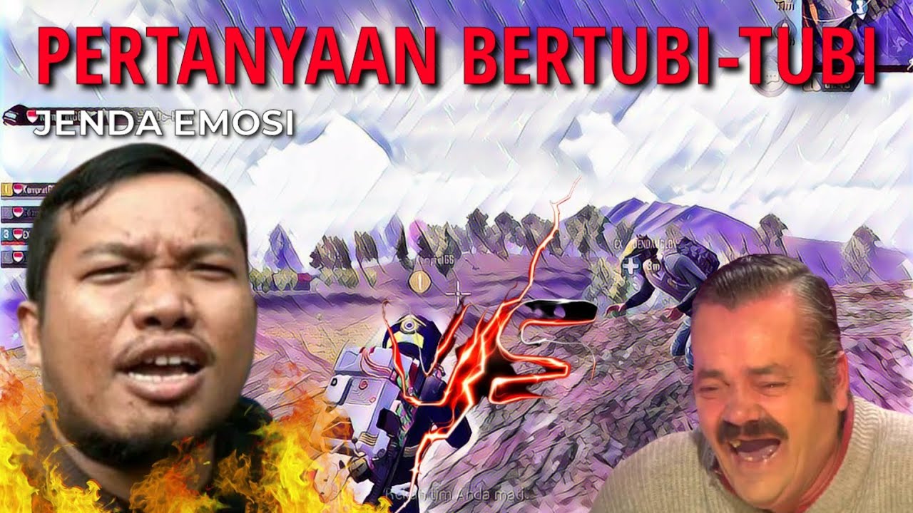 GANGGUIN JENDA SAMPAI KESAL DENGAN PERTANYAAN ANEH-ANEH #PUBGM