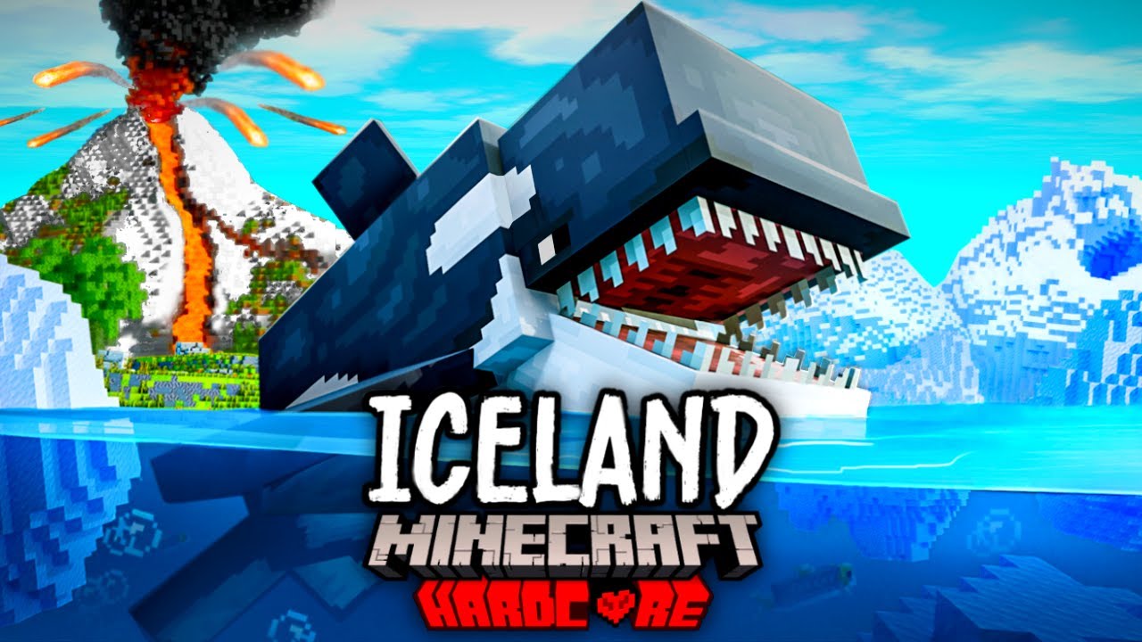 Я выжил 100 дней в ИСЛАНДИИ в хардкорном Minecraft!