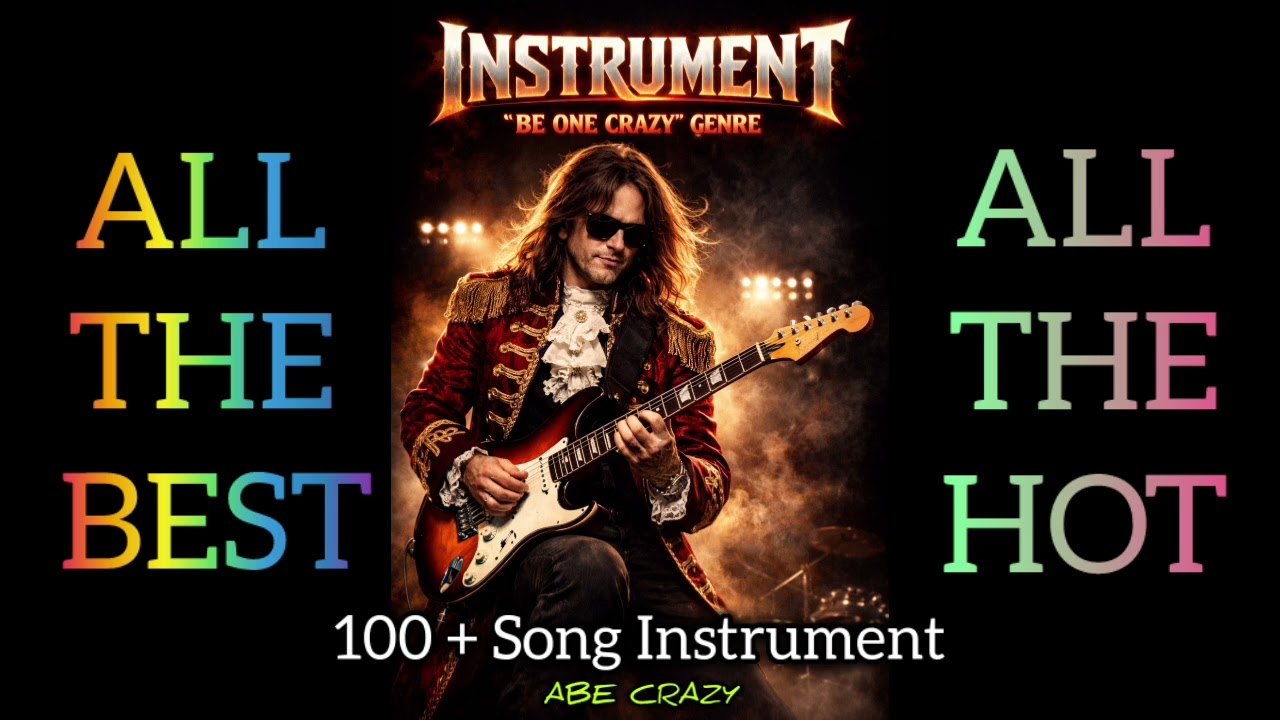 THE BEST INSTRUMENT GUITAR ROCK GENRE BECRAZY