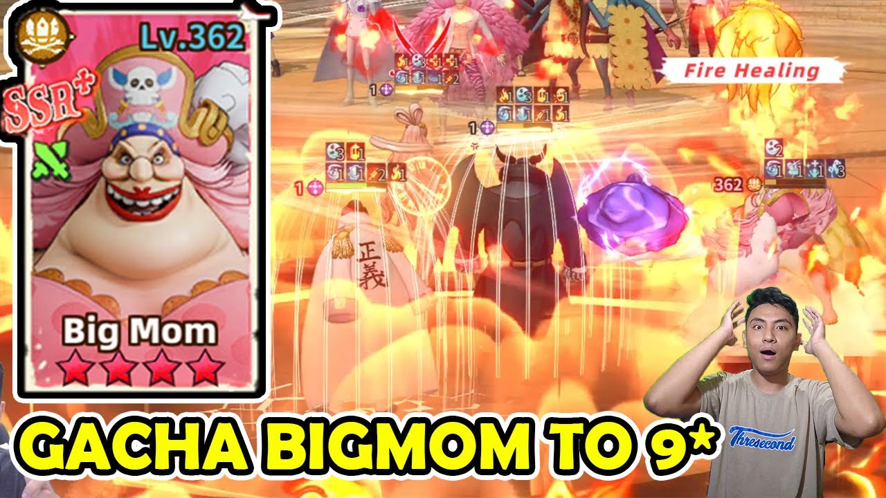 GACHA BIGMOM MENJADI BINTANG 9 !! DAPAT SKILL TERBARU YANG BROKEN BANGET - SAILING TREASURE