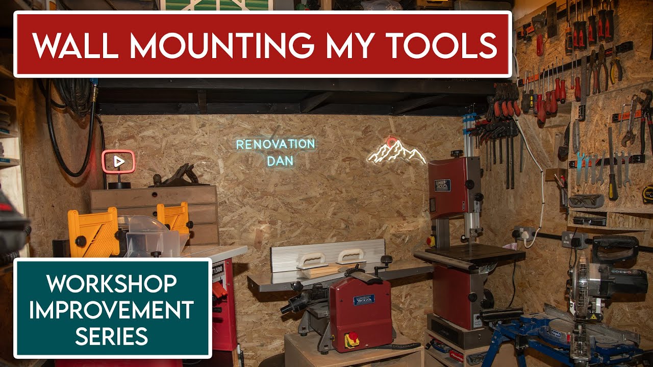 Wall Mounting as Many Tools as I can! | Tool&nbsp;Wall&nbsp;Storage