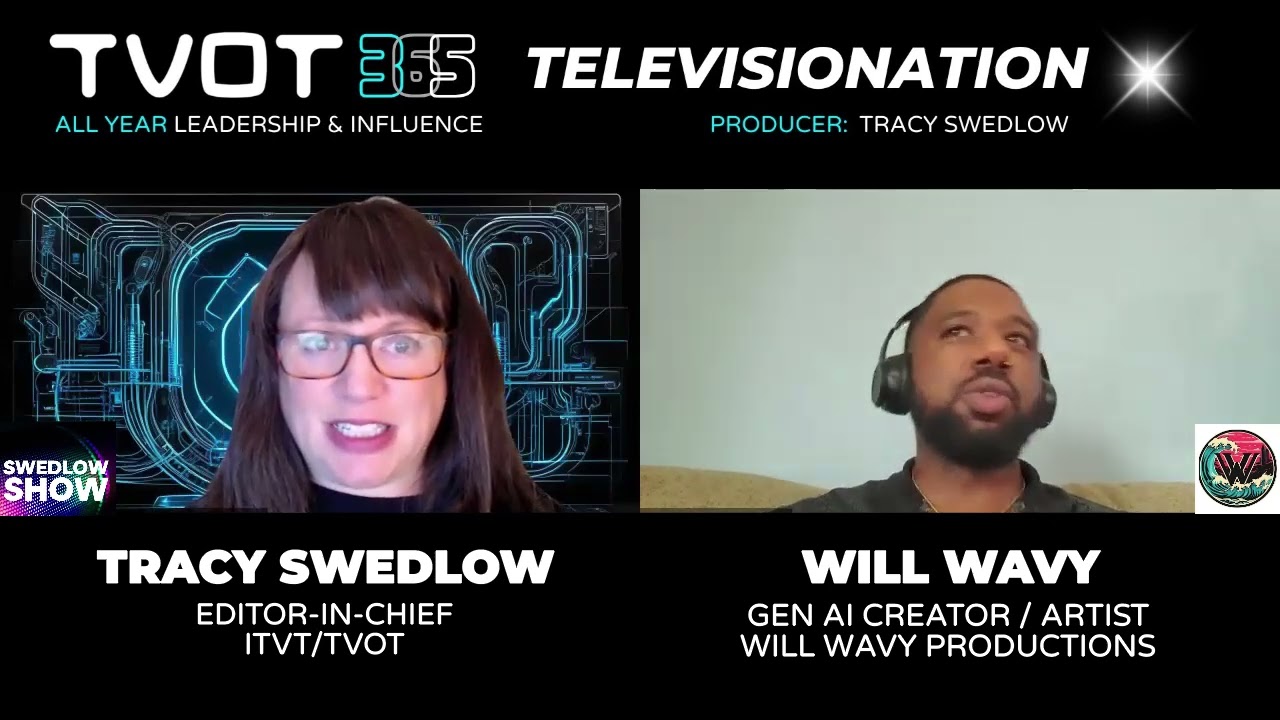 TELEVISIONATION: Swedlow Show - GenAI Creator, Will Wavy Goes Viral with 