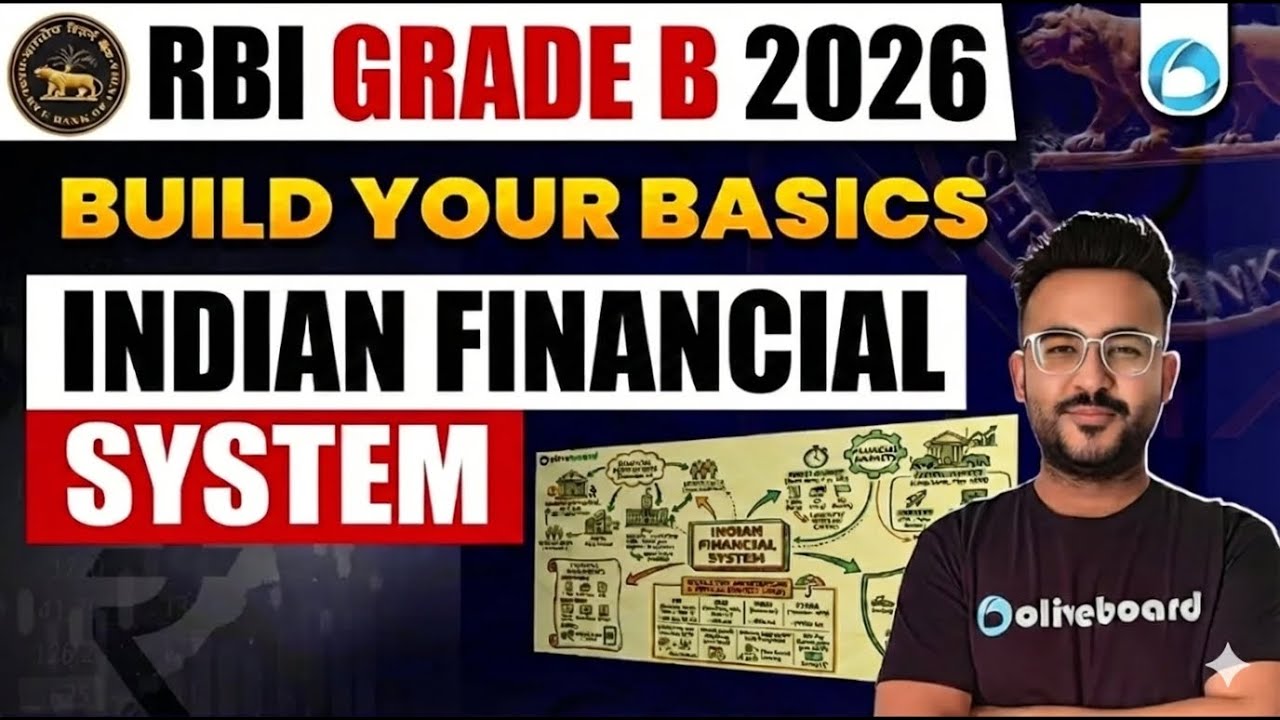 Indian Financial System | RBI Grade B 2026 | Build Your Basics