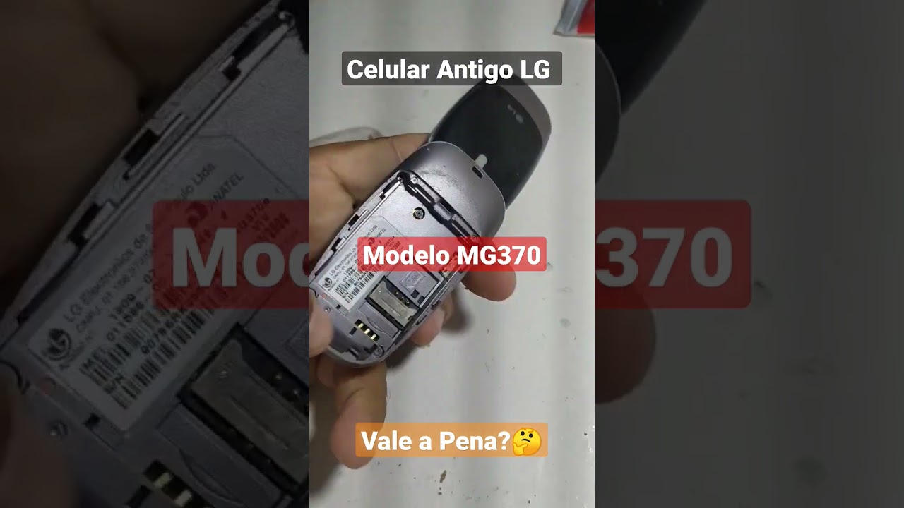 Celular Antigo LG MG370 Vale a Pena?🤔😱
