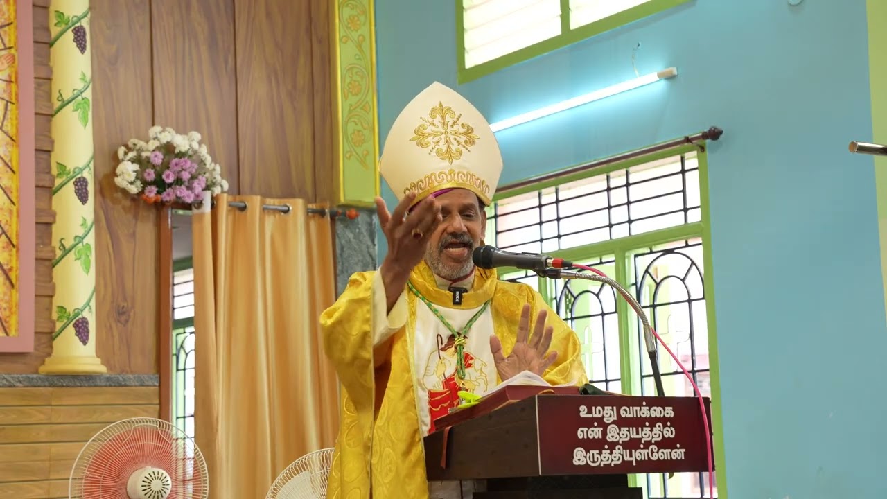 நன்மை செய்து அன்பின் சாட்சிகளாக வாழ்வோம் - புனித செபஸ்தியார் திருவிழா சடையம்பாளையம் - Bishop Roy