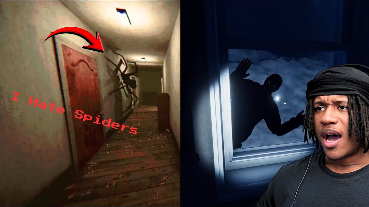 Spiders arent scary... Right? (2 Scary games