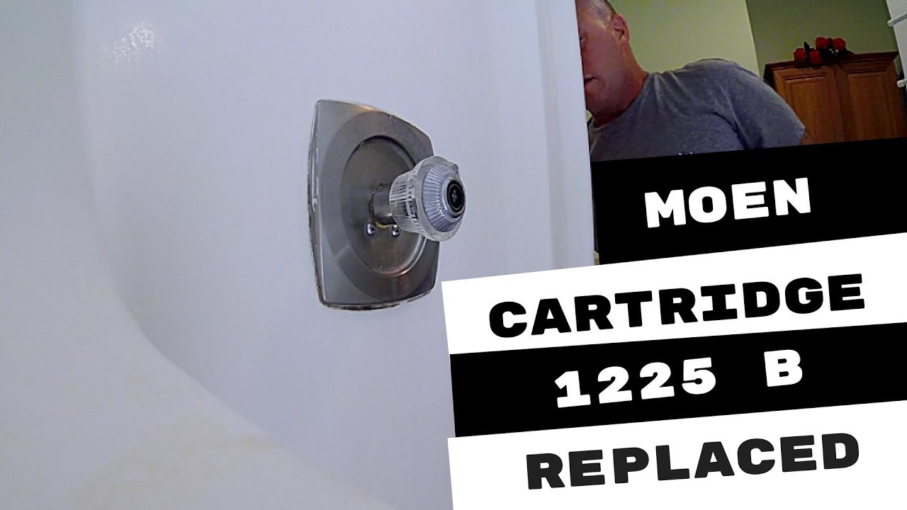 Старый смеситель для душа Moen трудно включается и выключается