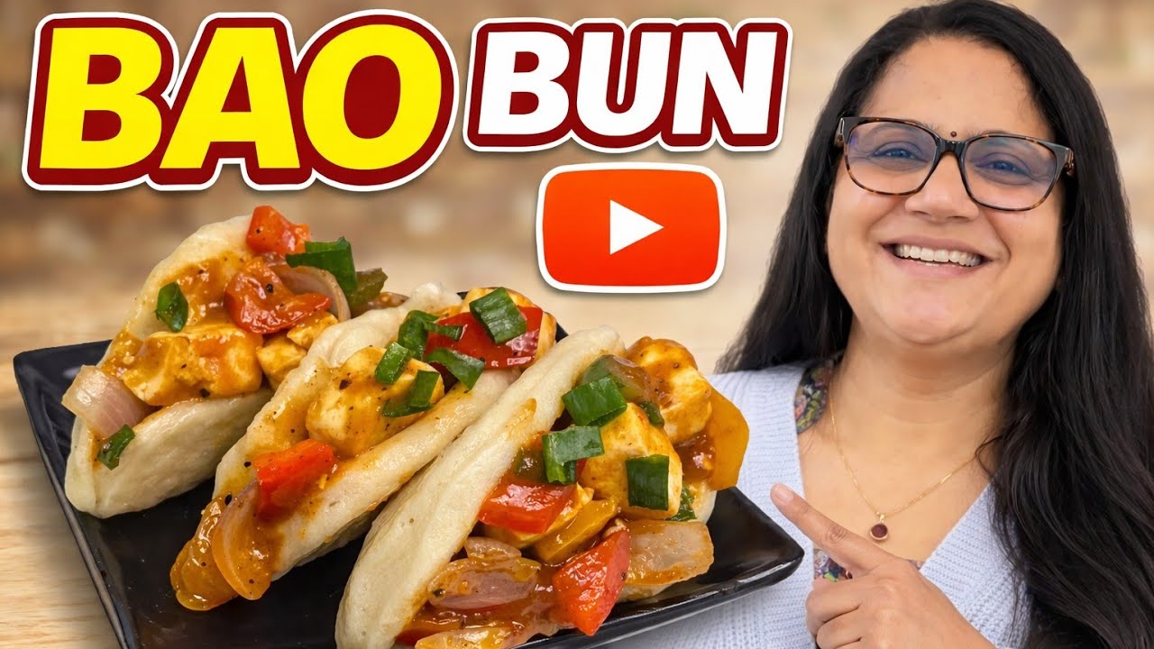 Soft & Fluffy Bao Buns at Home | Street-Style Bao Bun Recipe | Easy & Tasty