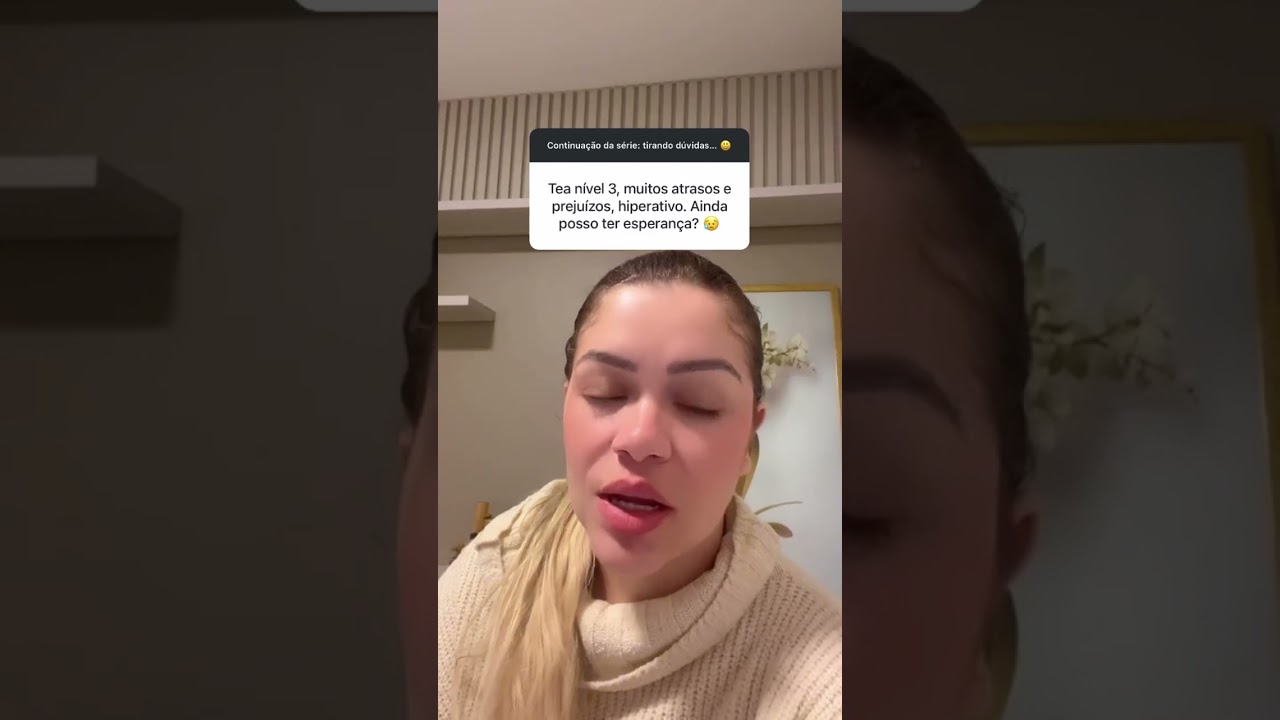 TEA n&iacute;vel 3, muitos atrasos e preju&iacute;zos, hiperativo. Ainda posso ter esperan&ccedil;a?