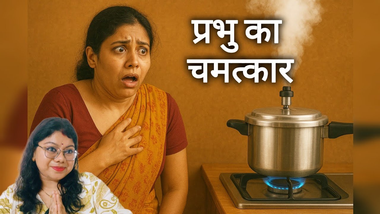 &ldquo;Cooker Phatne Hi Wala Tha&hellip; Prabhu Ki Kripa Se Bach Gaye 😇&rdquo; #miraclestory #namjap #hanumanji #tarot 