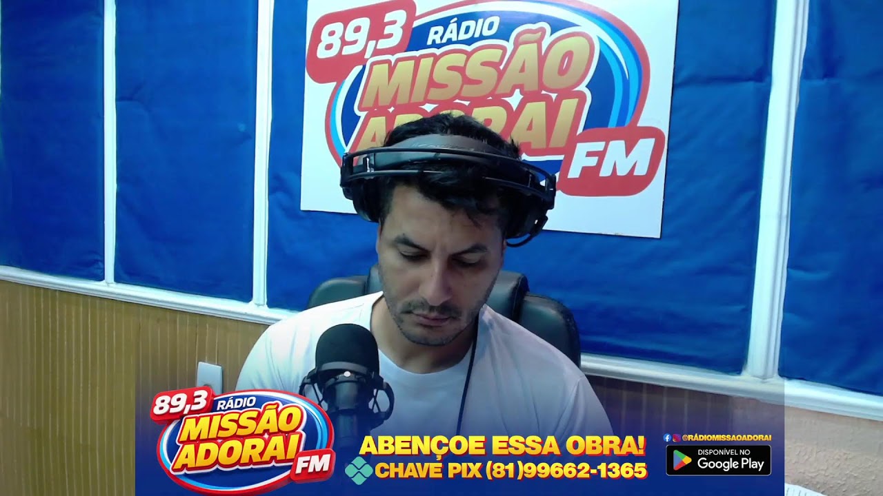 Radio Missão Adorai 89,3 Fm   ao vivo Data 11/03/2026