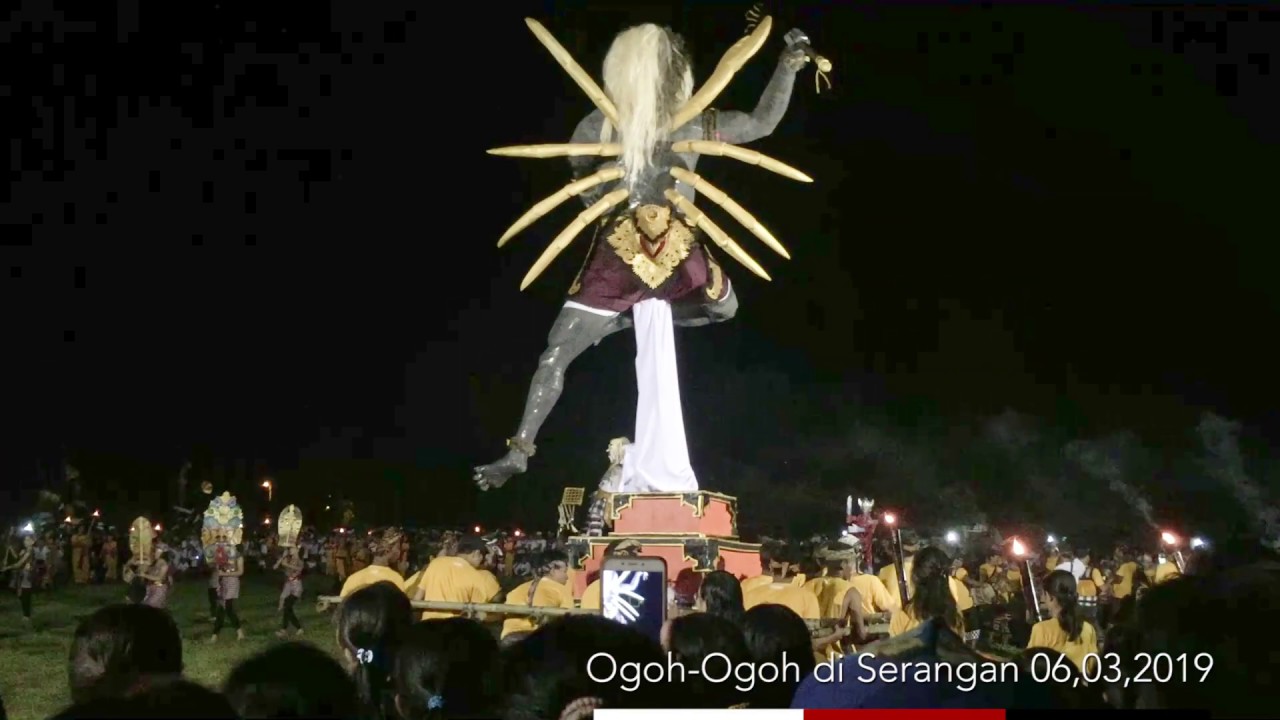 Ogoh Ogoh Caka1941 at Lapangan Serangan, Bali 6th March 2019【2019年スランガン島のオゴオゴ】