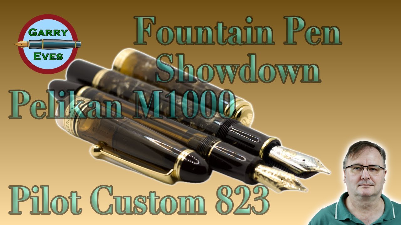 Pilot Custom 823 против Pelikan M1000 — две иконы, один победитель