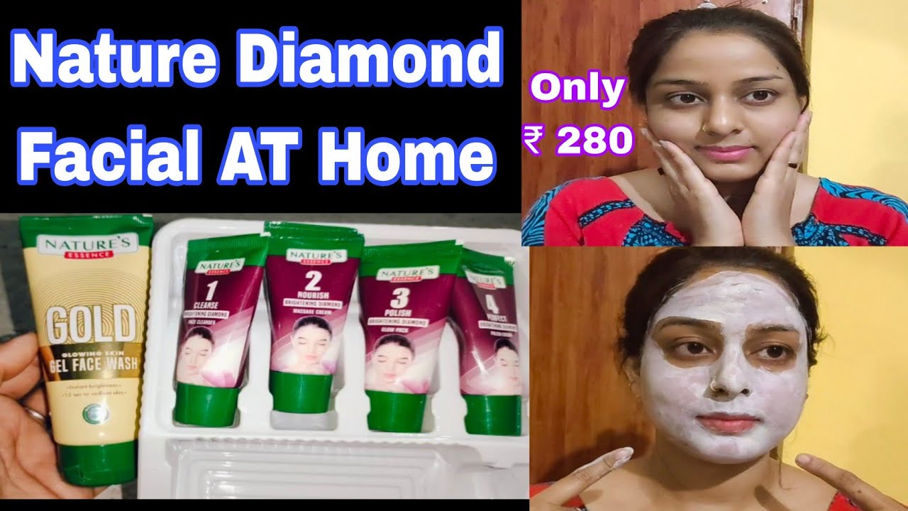 facial at home step by step Best Nature Diamond Facial kit Review