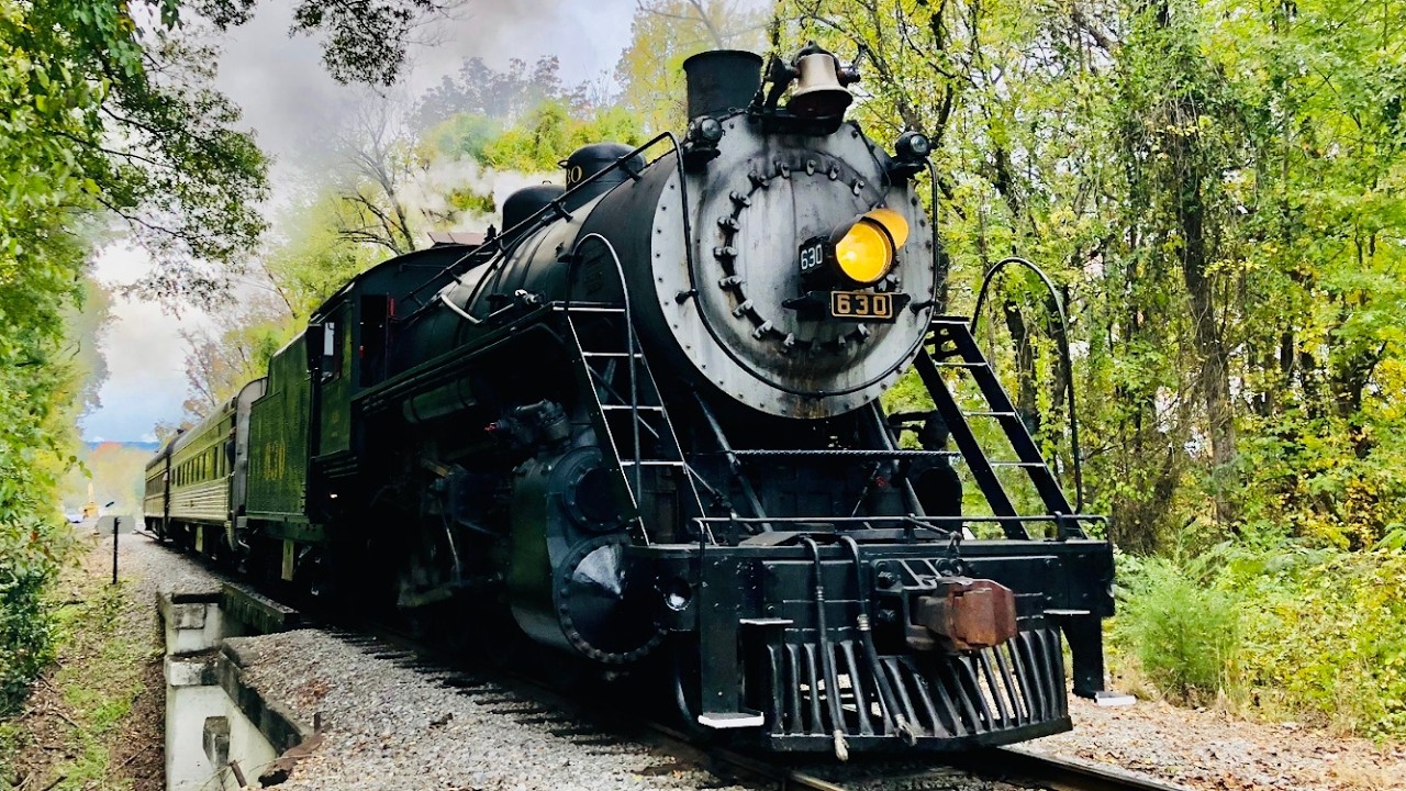 Tennessee Valley Railroad Museum: Southern #630 and #4501 11-1-2025