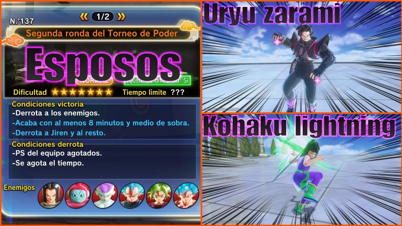 Dragon Ball Xenoverse 2 MS N.°132 Segunda ronda del Torneo de Poder