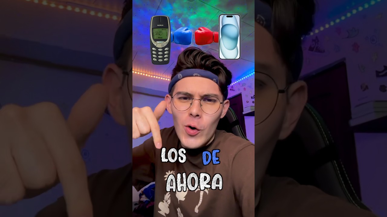 CELULARES DE ANTES VS LOS DE AHORA PARTE 3😱