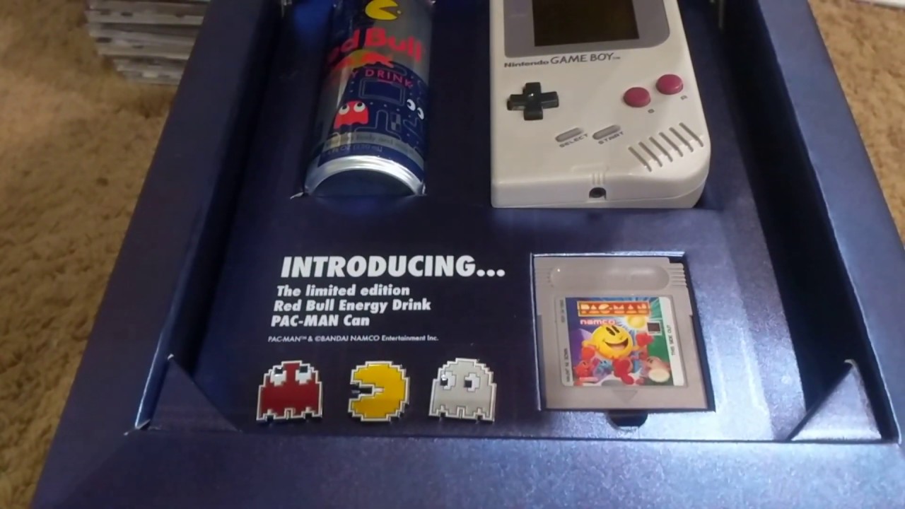 Pac-Man Redbull Press Kit