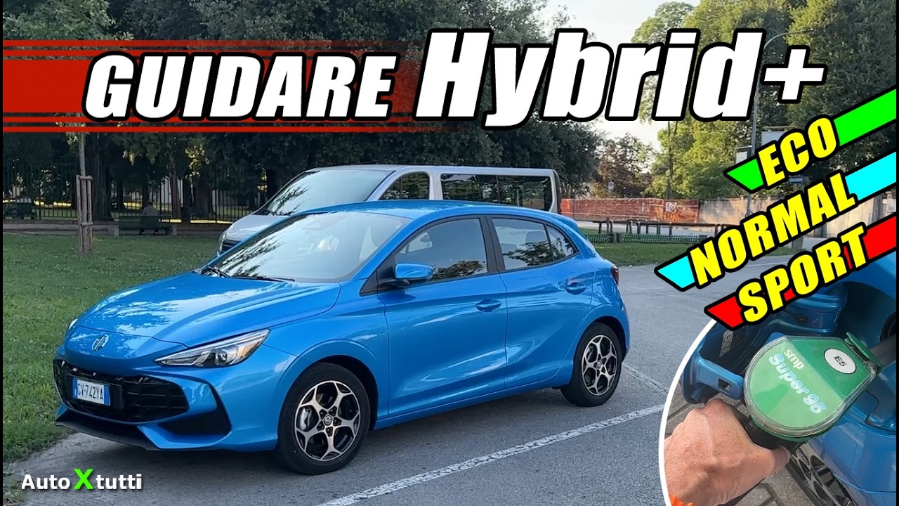 MG3 Hybrid+ 2025: Verifica CONSUMI e test modalità di guida #mg 