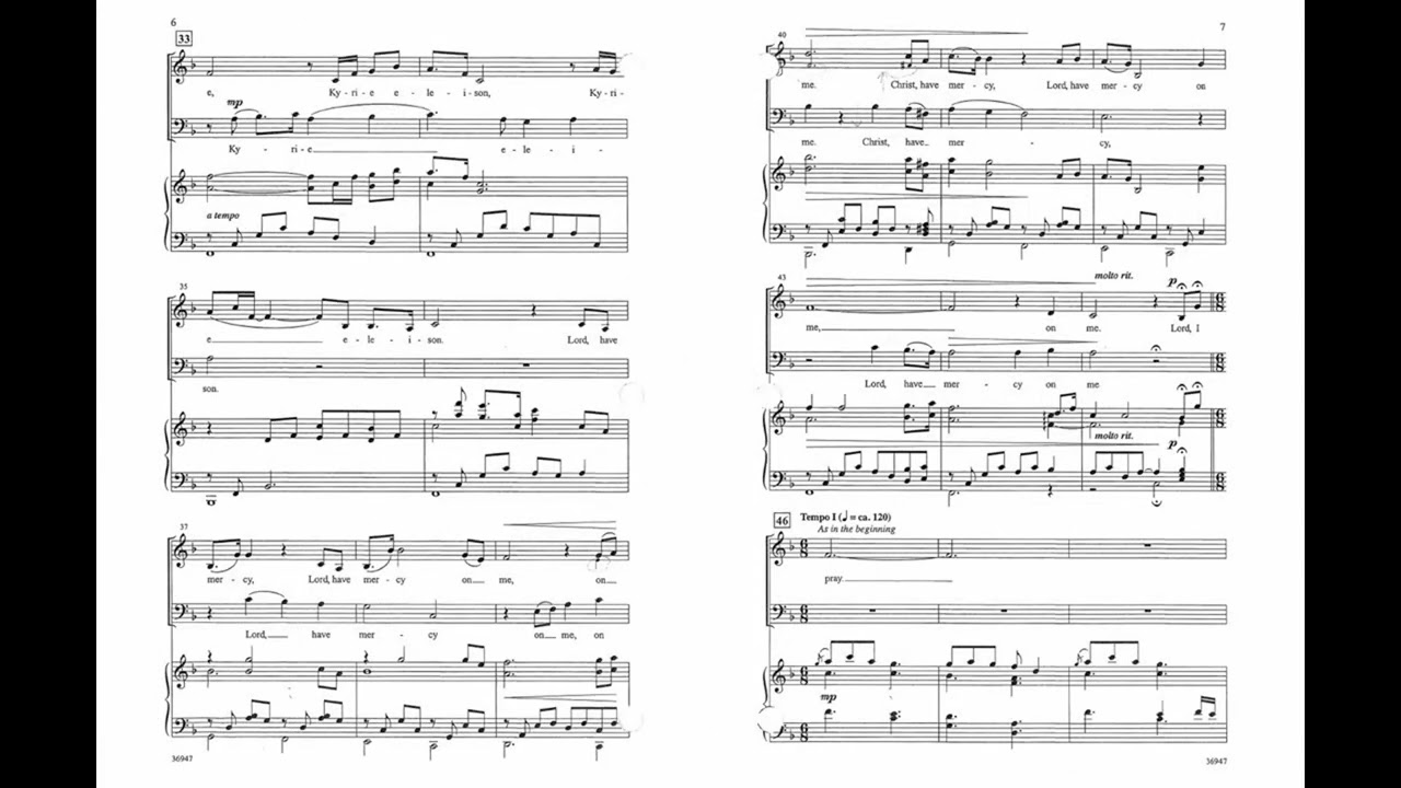 Kyrie Eleison Bass