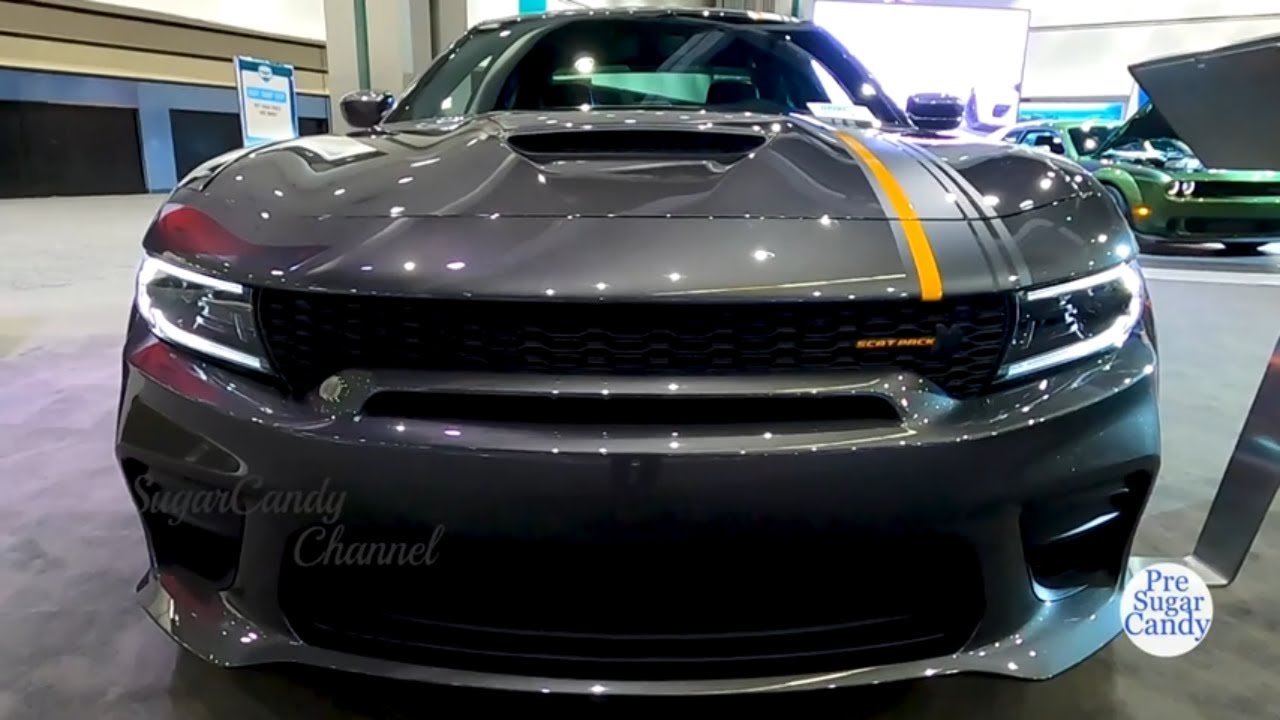 2022 Dodge Charger Scat Pack Widebody - Exterior and Interior Walkaround - 2021 Auto Show