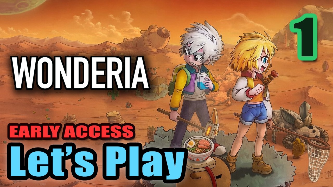 Open Alien World Survival Crafting. Necesse x Core Keeper = Wonderia - Manga Style - Full Gameplay