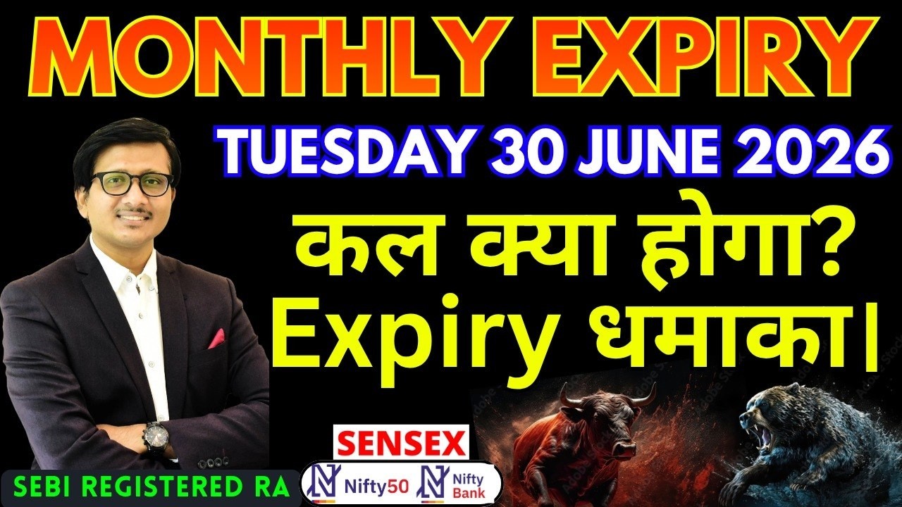 Nifty Prediction Sensex Analysis for Tomorrow TUESDAY 30 JUNE 2026 | Nifty 50 Bank Nifty Tomorrow