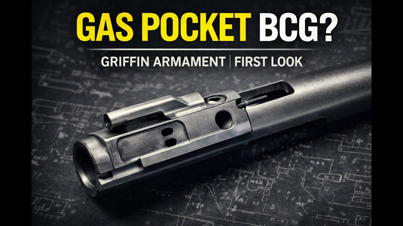 Griffin Armament Gas Pocket / Port Pocket BCG Review | First Impressions