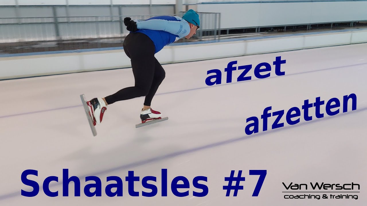 Afzet, afzetten, zijwaarts....... of toch timing - Schaatstechniek #7
