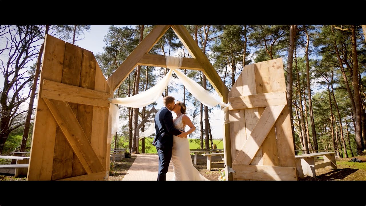 R U T H + D A N I E L | Bridal Barns Claverley | Wedding Videographer Bridgnorth