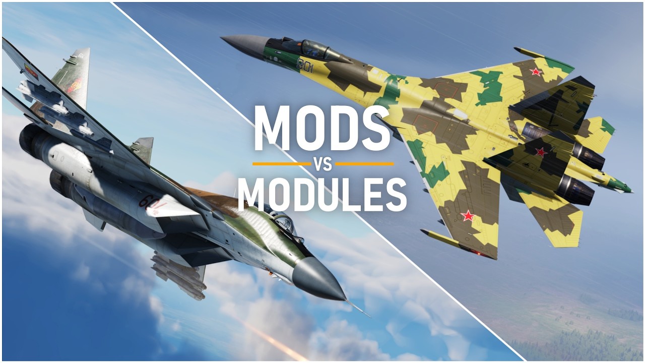 DCS World: Модификации против модулей | Упущенная возможность от Eagle Dynamics