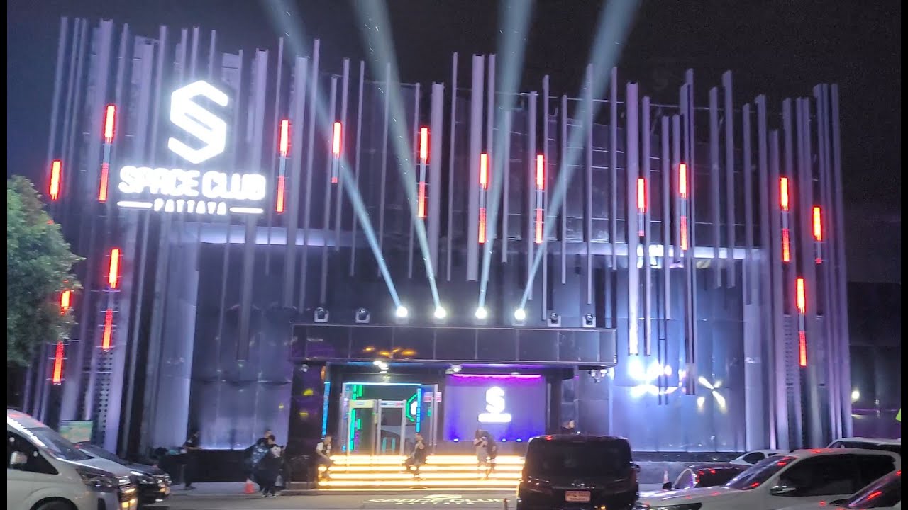 Pattaya Space Club Nightlife, Thailand - 4K 30FPS