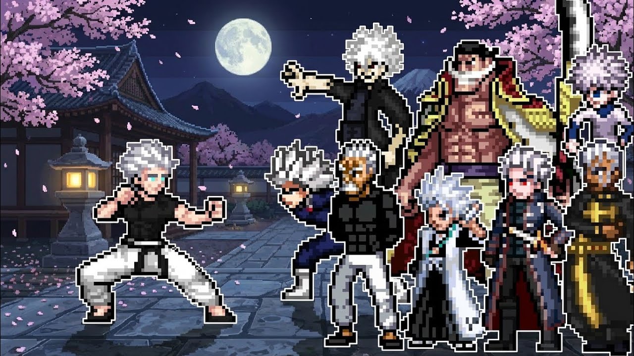 Gojo vs White-Haired Legends