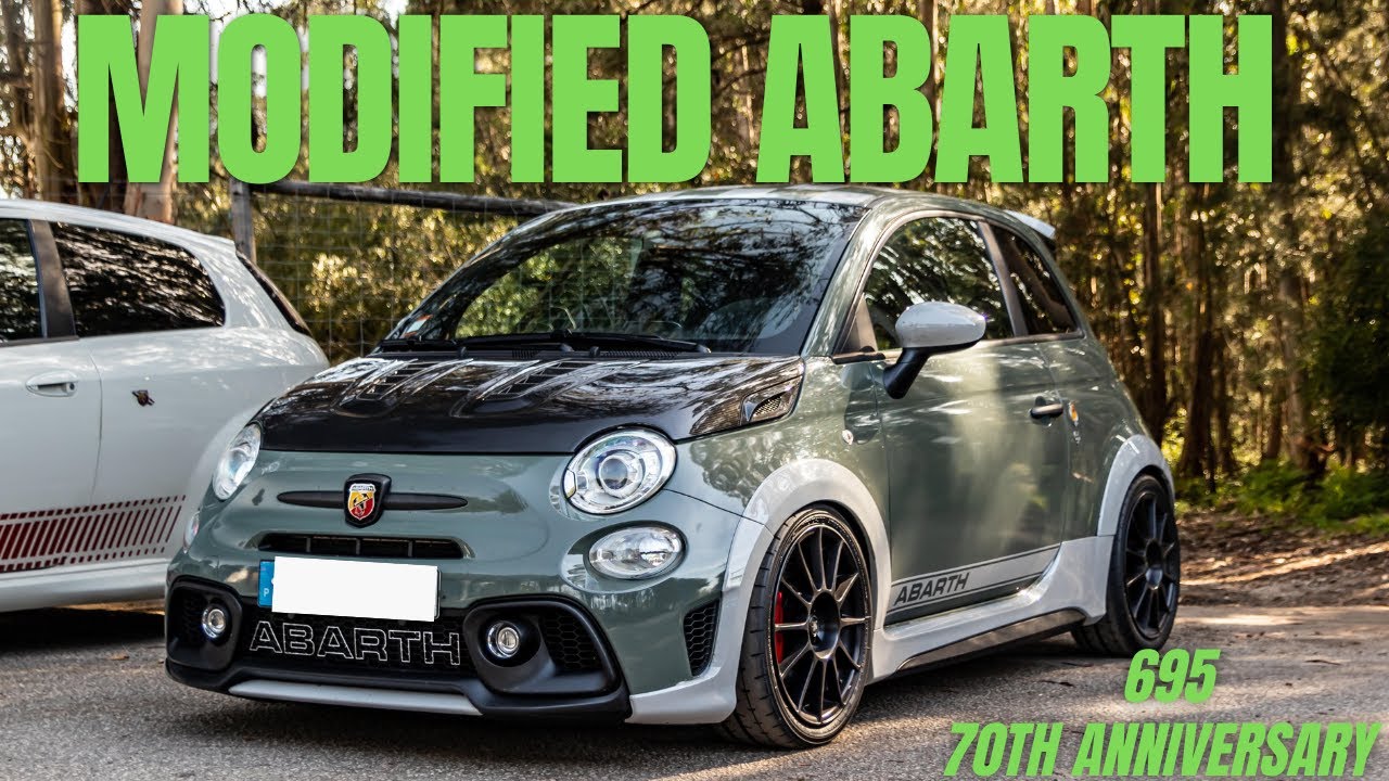 CRAZY MODIFIED ABARTH 695 70th ANNIVERSARY EDITION !!!