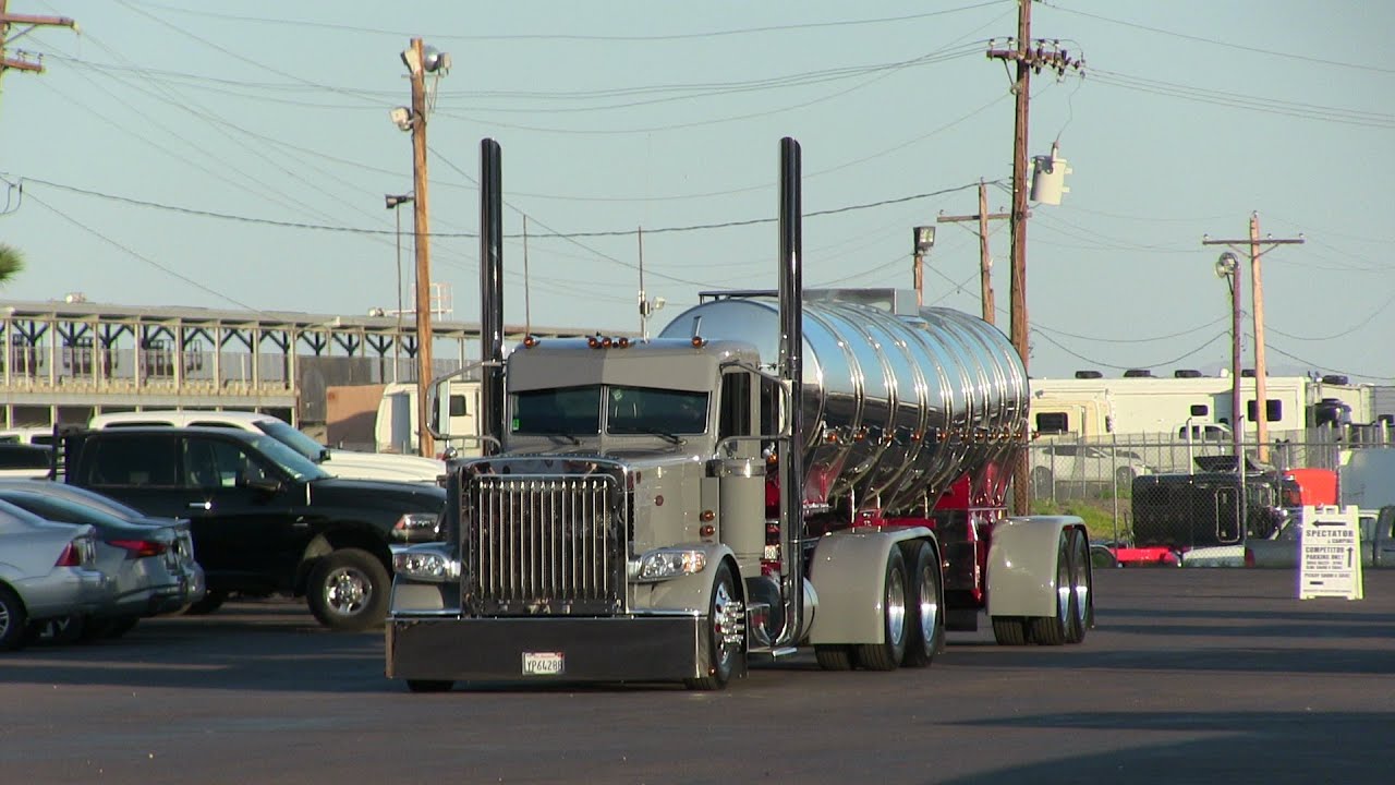 North Coast Wine Brand New 2023 Peterbilt 389 At Desert Diesel Nationals -- Chandler, AZ 4-15-23