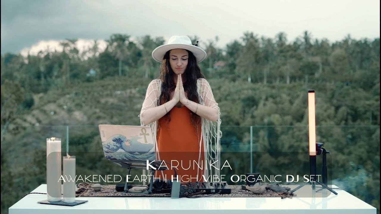 Ecstatic Dance Downtempo DJ Set LIVE in Bali with Karunika Awakened Earth