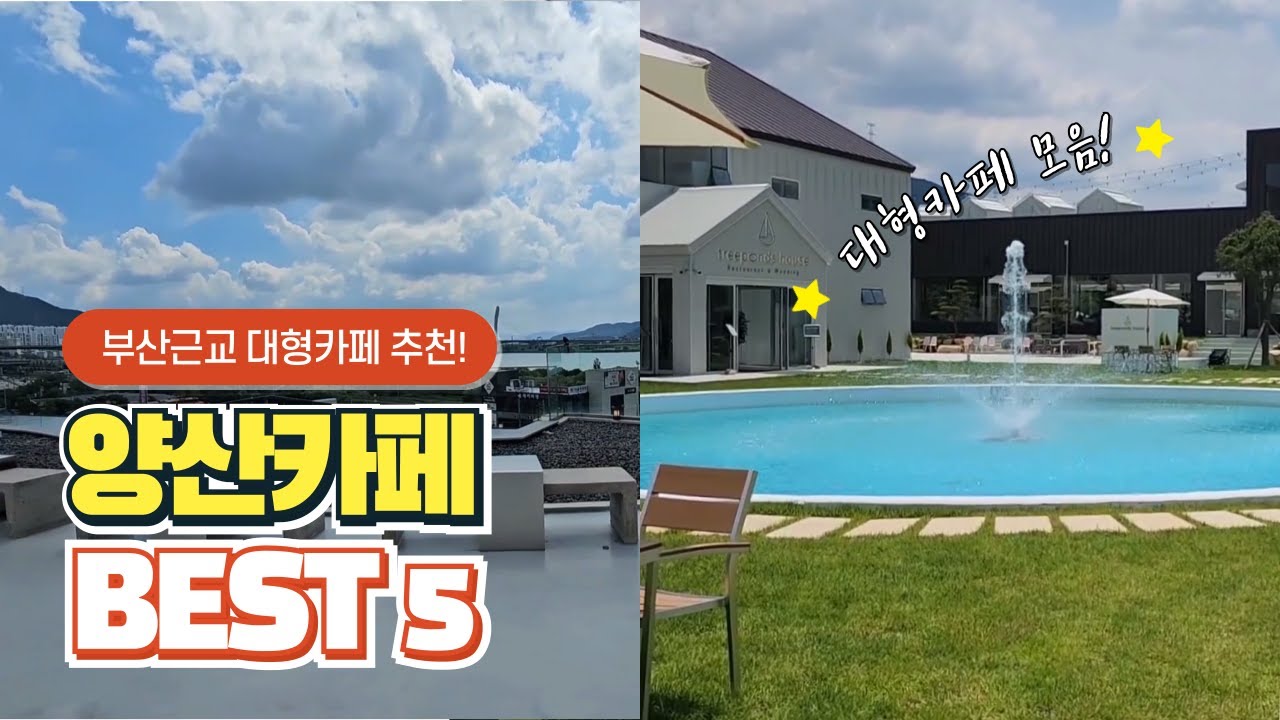 직접 가보고 추천하는 양산카페 BEST5 ｜부산근교카페