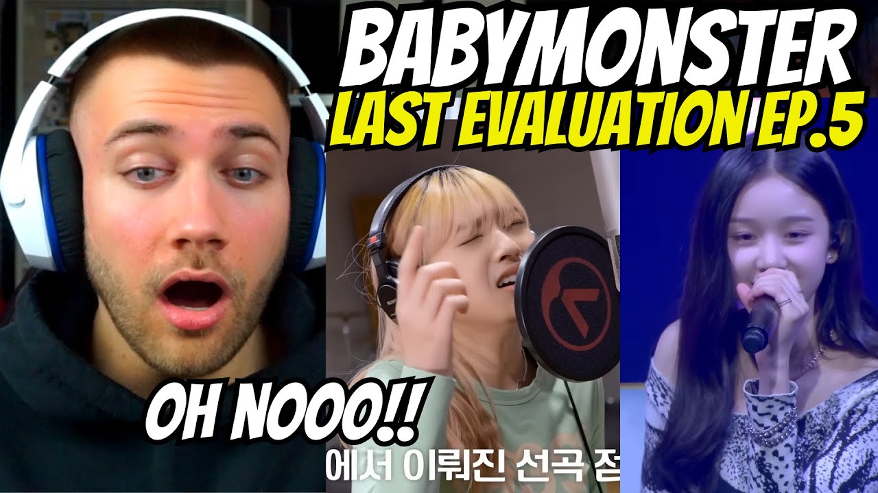 THE ENDING...:(  BABYMONSTER - 'Last Evaluation' EP.5  - REACTION
