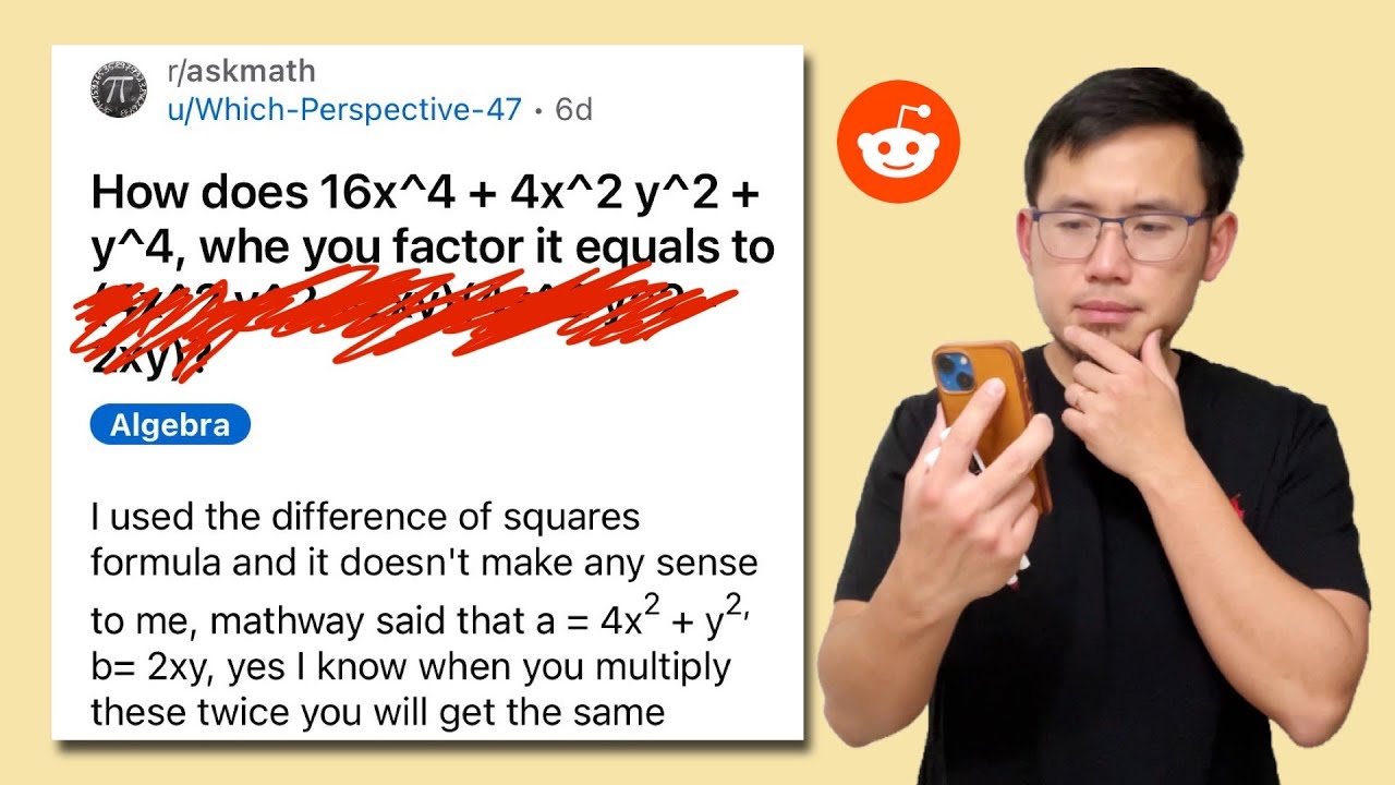 How to factor a hard 4th-degree polynomial with two variables Reddit r/askmath
